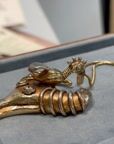 Taureau Charm Necklace in Gold-Tone Metal — vidéo