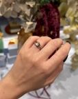 Art Nouveau-Inspired Silver and Pink Tourmaline Ring — vidéo