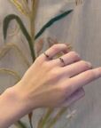 Trilogy Ring, Ruby, Topaz and Silver. — vidéo