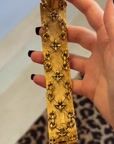 Bracelet Yves Saint Laurent en métal doré, années 1980 — vidéo